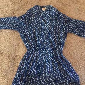 see through bird dress/top